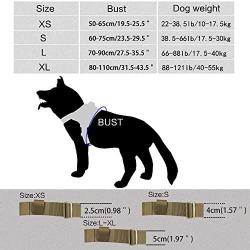EXCELLENT ELITE SPANKER Tactical Dog Harness Patrol K9 Harness Service Dog Vest Military Dog Vest Working Dog Vest with Handle