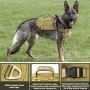 BARKBAY Tactical Dog Harness&Pet Carrier Bicycle Basket Bag Pet Carrier(Camo,S)