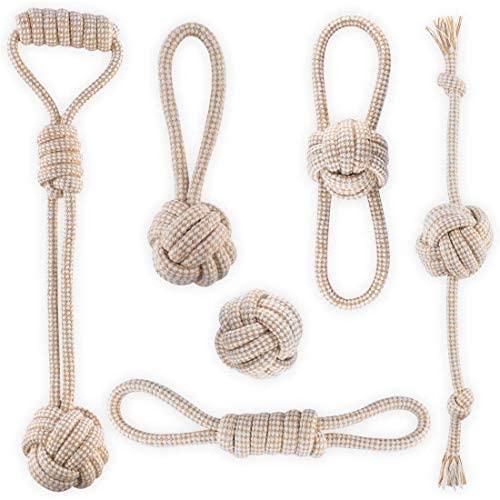 Dog Puppy Rope Toys Dog Chew Toy for Small to Medium Dogs, Interactive Dog Toys Dog Tug Toy Durable Puppy Chew Toy for Teething Pet Toys for Dog Dog Gift Set Dog Puppy Rope Toys Dog Chew Toy for Small to Medium Dogs, Interactive Dog Toys Dog Tug Toy Durable Puppy Chew Toy for Teething Pet Toys for Dog Dog Gift Set
