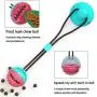 KUSSONLI Dog Chew Suction Cup Toys Tug of War Toy for Pet Aggressive chewers,Multifunction Interactive Rope Ball Toys with Teeth Cleaning and Food Dispensing Features,Molar Bite Squeaky Toys Red Blue KUSSONLI Dog Chew Suction Cup Toys Tug of War Toy for Pet Aggressive chewers,Multifunction Interactive Rope Ball Toys with Teeth Cleaning and Food Dispensing Features,Molar Bite Squeaky Toys Red Blue