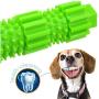 Gbziyjk Dog Toys Chew Pet Tooth Biting Molar Interact Feeder Anti-Bite Puppy Playing Iq Training Toothbrush Stick Treat Dispensing,Durable Teeth Cleaning (Green)