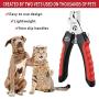 BAIRUI Dog Nail Clippers and Heavy Duty Nail Clipper for Large Dogs,Professional Nail Trimmer for Dogs and Cats,Pet Nail Trimmer with Safety Guard to Avoid Over-Cutting Nails & Free Nail File