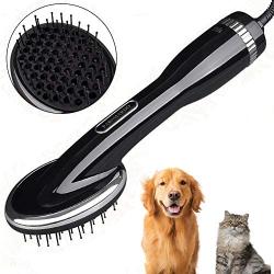 HANMEI Pet Hair Dryer for Dogs Cats, 2 in 1 Pet Gooming Blower Dryer 1000W with Low Noise for for Medium Small Pets