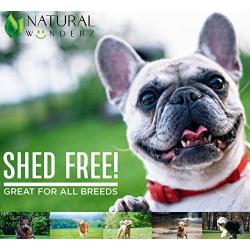 Pet Shampoo & Conditioner, Shed Free 2-in-1, Oatmeal and Honey, Organic, Hypoallergenic, Vegan, Natural Extract, for Healthy Skin & Coat, 32 Fl Oz, for Dry Itchy Skin, All Breeds, by Natural Wunderz