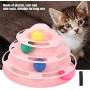 Gerioie Durable Cat Toy, Safe Cat Toy, Non-Toxic Shatter-Resistant for Pet