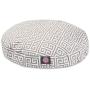 Grey Towers Large Round Indoor Outdoor Pet Dog Bed With Removable Washable Cover By Majestic Pet Products