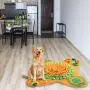 Yincimar Pet Snuffle Mat Dog Feeding Mat Small Large Dog Foraging Skills Training Mat Machine Washable Pet Activity Play Mat (Orange) Yincimar Pet Snuffle Mat Dog Feeding Mat Small Large Dog Foraging Skills Training Mat Machine Washable Pet Activity Play Mat (Orange)