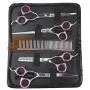 LILYS PET Professional PET Dog Grooming Scissors Suit,RED/Blue Ring, Cutting&Curved&Thinning Shears LILYS PET Professional PET Dog Grooming Scissors Suit,RED/Blue Ring, Cutting&Curved&Thinning Shears