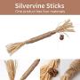 N/H Catnip Toys, Chew Sticks Cat Teeth Cleaning Chew Toy for, silvervine Sticks cat Cleaning Teeth, Make Your cat Feel Calm and Relaxed, cat chew Toy,Suitable for All Cats
