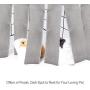 Snewvie Guinea Pig Hideout Hideaway, Corner Fleece Small Animal Hideout Hide Out for Guinea Pig Chinchilla Rabbit Bunny Rat Hedgehog Squirrel Ferret and Other Small Pet House Hut Nest Toy Cage