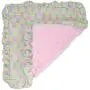 BESSIE AND BARNIE Bubble Gum/ Ice Cream (Ruffles) Luxury Ultra Plush Faux Fur Pet, Dog, Cat, Puppy Super Soft Reversible Blanket (Multiple Sizes), MD - 36'' x 28'' BESSIE AND BARNIE Bubble Gum/ Ice Cream (Ruffles) Luxury Ultra Plush Faux Fur Pet, Dog, Cat, Puppy Super Soft Reversible Blanket (Multiple Sizes), MD - 36'' x 28''