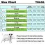 TOLOG 4 Pack Dog T-Shirt Pet Summer Shirts Puppy Clothes for Small Medium Large Dog Cat，Soft and Breathable Cotton Outfit Apparel
