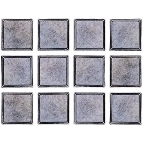Filters for Aqua Fountain Aqua Cube, Aqua Fountain Aqua Falls and PetSafe Current Pet Fountains, Pack of 12 Filters for Aqua Fountain Aqua Cube, Aqua Fountain Aqua Falls and PetSafe Current Pet Fountains, Pack of 12