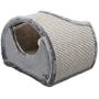 Royal Pet Club Cuddly Condos Gray, Joined by Tunnel, Sisal Scratching Surface Gray (43000)