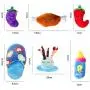 GERW 12 Pieces Dog Squeaky Toys Pack,Cute Pet Plush Toys Puppy Chew Soft Toys for Small Medium Dog Pets GERW 12 Pieces Dog Squeaky Toys Pack,Cute Pet Plush Toys Puppy Chew Soft Toys for Small Medium Dog Pets