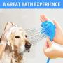 N/P Dog Shower Sprayer, Dog Shower Attachment with Hose 2.5M in Length Compatible Indoors and Outdoors