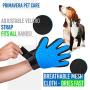 Primavera Pet Care Best Grooming Gloves, Efficient Pet Hair Remover Mitt for Long & Short Fur, Upgrade Version, Enhanced Five Finger Design, Gentle Deshedding Brush, Pet Massage for Dog&Cat Left&Right