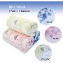 Yizhi Miaow Kitten Blanket Fleece Fabric Pet Throws for Dogs Premium Fluffy Fleece Dog Blanket Soft and Warm