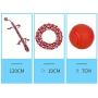 HYJA-Z Dog Toy Pet Supplies Biting Resistance Large Dog Bite Rope Knot Big Dog Tearing bite Tug-of-war Supplies Cleared bite Rope,Corn Ring bite Rope,Training Solid Ball