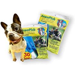 ScooPick Doggie doo Bag with a Patented, Built-in Scooper