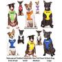 Dexil Limited Adopt ME (I Need A New Home) Yellow Color Coded Non-Pull Front and Back D Ring Padded and Waterproof Vest Dog Harness Prevents Accidents by Warning Others of Your Dog in Advance