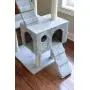GleePet GP78700622 Cat Tree with Ramp, 70-Inch, Silver Gray GleePet GP78700622 Cat Tree with Ramp, 70-Inch, Silver Gray
