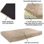 Orthopedic Pet Bed - Egg Crate and Memory Foam with Washable Cover Collection