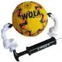 Wola Dog Soccer Ball, Size 1 with Free Pump, Made Out of 100% Natural Rubber, Non-Toxic Dog Toy - Rope & Tug Dog Toy Wola Dog Soccer Ball, Size 1 with Free Pump, Made Out of 100% Natural Rubber, Non-Toxic Dog Toy - Rope & Tug Dog Toy