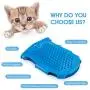 PetFere Pet Grooming Glove, Efficient Pet Hair Remover Mitt Gentle Brush Deshedding Glove Pet Massage Tool Long or Short Fur Bathing Gloves for Dogs & Cats(2 Pack) PetFere Pet Grooming Glove, Efficient Pet Hair Remover Mitt Gentle Brush Deshedding Glove Pet Massage Tool Long or Short Fur Bathing Gloves for Dogs & Cats(2 Pack)