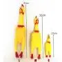 KCHEX A Screaming Yellow Rubber Chicken Dog Toy Non Toxic Bite-Resistant Squeaky Toy Lovely Baby Dog Safe Latex Rubber Pet Toy Gift KCHEX A Screaming Yellow Rubber Chicken Dog Toy Non Toxic Bite-Resistant Squeaky Toy Lovely Baby Dog Safe Latex Rubber Pet Toy Gift
