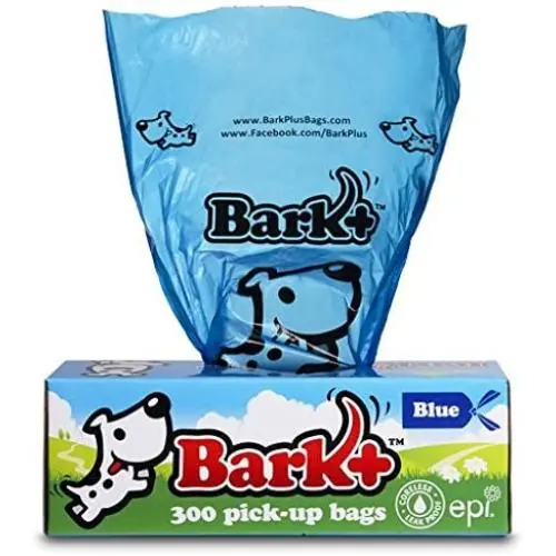 Bark Dog Waste Poop Bags, 300 Count Blue Bark Dog Waste Poop Bags, 300 Count Blue