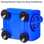 maxmartt Pet Feeder Fountain Water Pump Blue Silent New Generation Submersible Electric Water Pump 5.9ft Long Cable Low Power Consumption Cat Dog