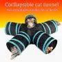 Pet Toys Cat Tunnels for Indoor Tube Cat 5 Way Peek Hole Toy Ball Cat Extensible Collapsible Cat Play Tent Interactive Toy Maze House Suitable for Animals Such as Puppy Rabbit Kitten (Blue & Black) Pet Toys Cat Tunnels for Indoor Tube Cat 5 Way Peek Hole Toy Ball Cat Extensible Collapsible Cat Play Tent Interactive Toy Maze House Suitable for Animals Such as Puppy Rabbit Kitten (Blue & Black)