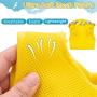 BINGPET Cat Harness and Puppy Harness with Leash Set - Soft Mesh Yellow Dog Vest Harness with Sunflower Pattern, for Small Dogs Cats