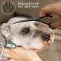 IRONPUP Dog Grooming Scissors Kit, Professional Pets Grooming Shears, Stainless Steel Dog Scissors for Grooming, Dog Scissors Kit - Thinning, Straight, Curved Scissors and Comb for Pet