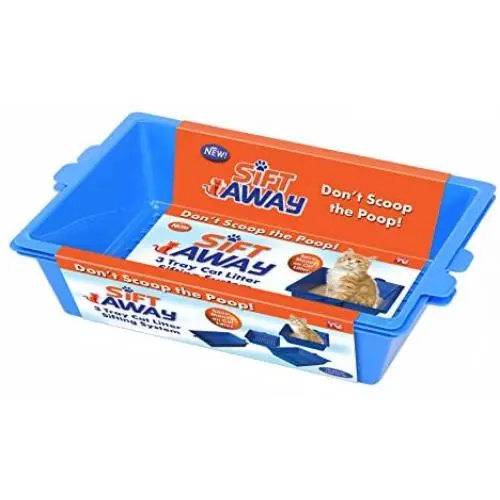 Sift Away Sa-Mc6 Pet Litter, Blue Sift Away Sa-Mc6 Pet Litter, Blue