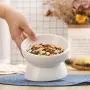 LIONWEI LIONWELI Ceramic Small Elevated Cat Dog Bowl Raised Cat Food Water Bowl Dish no Spill Pet Comfort Feeding Bowls LIONWEI LIONWELI Ceramic Small Elevated Cat Dog Bowl Raised Cat Food Water Bowl Dish no Spill Pet Comfort Feeding Bowls
