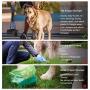 DEGBIT Non-Breakable Pet Pooper Scooper for Large and Small Dogs, Long Handle Portable Dog Pooper Scooper, High Strength Materials & Durable Spring, Easy to Use, Great for Lawns, Grass & Gravel (Blue)