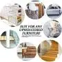 GAMURRY Pet Furniture Protector, 8 Pack Clear Cat Scratch Furniture Protector Pad Deterrent, Cat Scratch Deterrent Self-Adhesive Pads, Cover to Protect The Upholstery Furniture GAMURRY Pet Furniture Protector, 8 Pack Clear Cat Scratch Furniture Protector Pad Deterrent, Cat Scratch Deterrent Self-Adhesive Pads, Cover to Protect The Upholstery Furniture