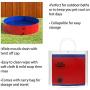 PETMAKER Pet Pool and Bathing Tub-Foldable with Carrying Bag Included