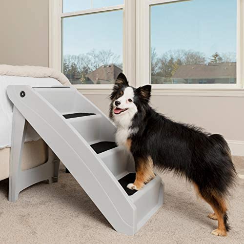 PetSafe CozyUp Folding Pet Steps, Foldable Steps for Dogs and Cats, Best for Small to Large Pets PetSafe CozyUp Folding Pet Steps, Foldable Steps for Dogs and Cats, Best for Small to Large Pets