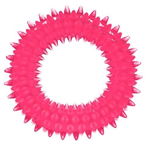 Creative Pet Group Murphy & Roxy Pets Non-Toxic, Pet-Friendly Dental Ring, Fuchsia, small