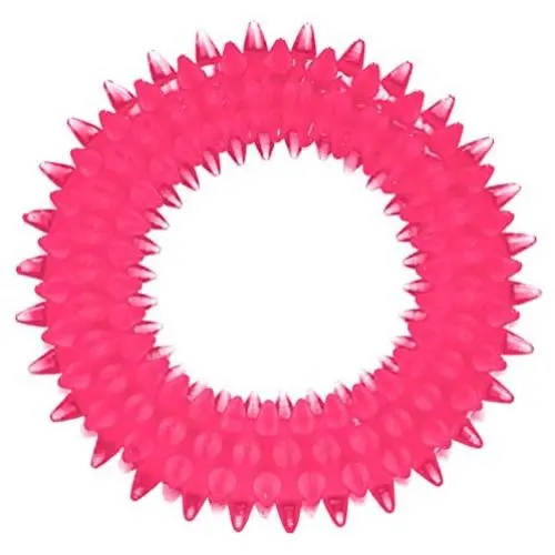 Creative Pet Group Murphy & Roxy Pets Non-Toxic, Pet-Friendly Dental Ring, Fuchsia, small Creative Pet Group Murphy & Roxy Pets Non-Toxic, Pet-Friendly Dental Ring, Fuchsia, small