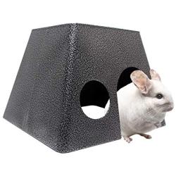 Felix & Fido SafeHaven All Metal Small Animal Hideaway Hut. Solid Safe Construction. All Smooth Edges. ChewProof. Guaranteed for Life