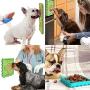 gutongyuan 4PCS Dog Lick Pad, Slow Feeder Dog Bowls with Non-Slip Suction Cups,Snuffle Mat for Dogs,Calming Mat for Dog Anxiety Relief, for Pet Bathing, Grooming, and Training