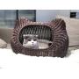 mellowY - Handmade Wicker cat Bed, cat Bed Basket, cat cave