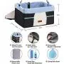 LIMETEK Pet Car Booster Seat, Elevated Car Seat for Dogs with Metal Frame Construction, Lookout Dog Car Seats for Small Dogs Pets Up to 25Lbs LIMETEK Pet Car Booster Seat, Elevated Car Seat for Dogs with Metal Frame Construction, Lookout Dog Car Seats for Small Dogs Pets Up to 25Lbs