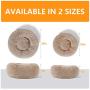 HACHIKITTY Dog Beds Calming Donut Bed, Puppy Dog Bed Large Dogs, Faux Fur Dog Bed Joint Relief