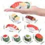 Catnip Toys, 8 Pack Fluffy Cat Teething Chew Toy, Bite Resistant Cat Chew Toy, Catnip Filled Sushi Roll, Replacements For Cat Wand Toy, Cat Lovers Interactive Plush Gift for Indoor Cats Kitten Kitty Catnip Toys, 8 Pack Fluffy Cat Teething Chew Toy, Bite Resistant Cat Chew Toy, Catnip Filled Sushi Roll, Replacements For Cat Wand Toy, Cat Lovers Interactive Plush Gift for Indoor Cats Kitten Kitty