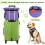 Teamoy Dog Travel Bag, Week Away Dog Supply Tote Bag, Included 2 Silicone Collapsible Bowls, 1 Food Carrier, 1 Water-Resistant Placemat